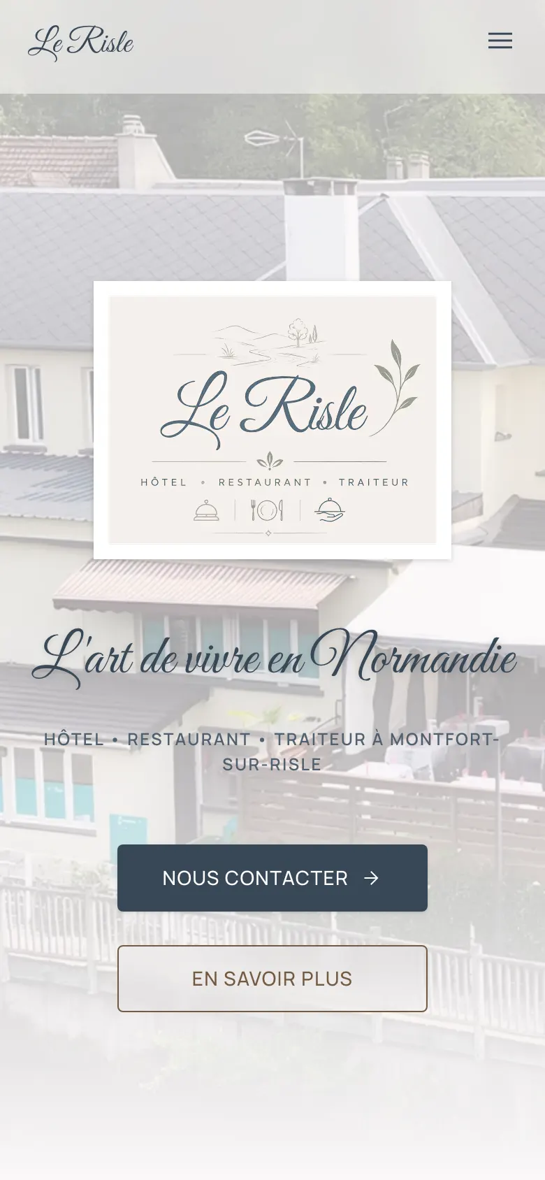 Le site du Risle sur téléphone