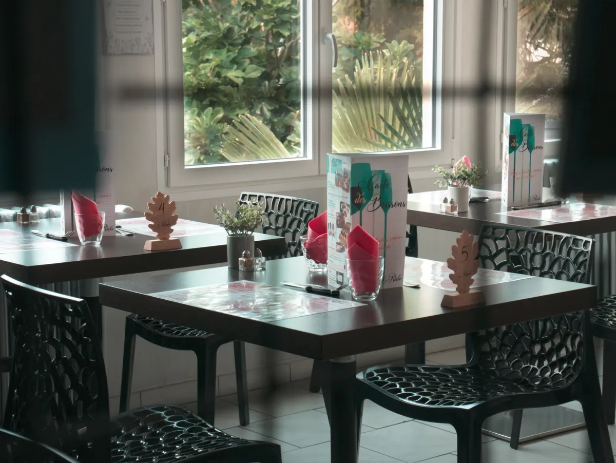 Salle du restaurant Le Risle
